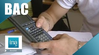 Tricher au bac avec une calculatrice  Archive INA [upl. by Ihculo]