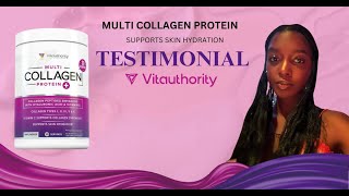 Boost your beauty from within with Vitauthoritys Multi Collagen Protein fatimapruitt [upl. by Eciuqram]