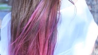 DIY Ombre Hair And Adding Color Gradients [upl. by Dej]