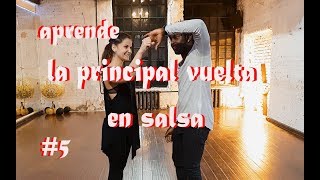 Aprende la Principal quotVueltaquot de SALSA  yopi quintero 5 [upl. by Krenn114]