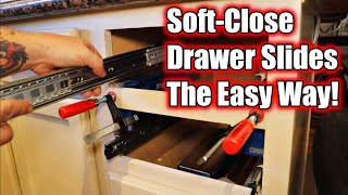 Use THIS When Installing Soft Close Drawer Slides  Full Extension Drawer Slides  USE THIS TOOL [upl. by Nyvets]