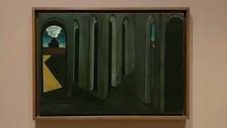 Giorgio de Chirico  The Anxious Journey 1913  MoMA [upl. by Ahseiym]