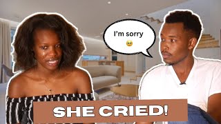 Cheating prank on my girlfriend she cried 😭😭😭 [upl. by Adnoraj]