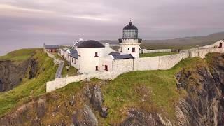 Clare Island Lighthouse 4k [upl. by Poler]