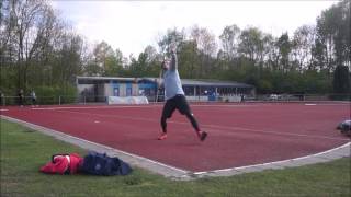 Movie javelin technique dills and throw Timothy Herman 19 avril 2017 [upl. by Derna]