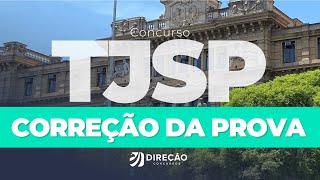 CONCURSOS TJSP CORREÇÃO DA PROVA [upl. by Ozen]