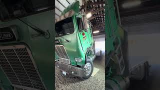 1983 Freightliner FLT Cabover semitruck with a Cummins 444 walk around and start up [upl. by Yolanda]