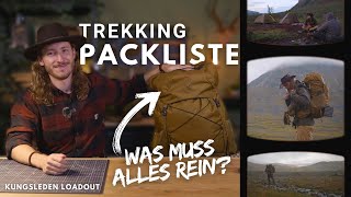 Alles was du für Wanderungen in der Wildnis wirklich brauchst  Kungsleden Loadout [upl. by Aisereht]