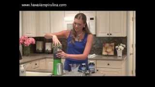 How to Make a Strawberry Spirulina Smoothie [upl. by Octave]