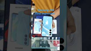 Kawserofficial samsunga16 First impression viralvideo smartphone [upl. by Lika656]