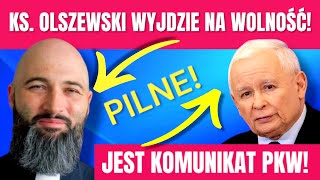 PKW decyduje ws subwencji PiS Ks Olszewski wyjdzie na wolność [upl. by Mills]