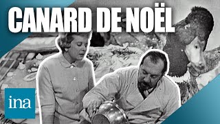 Canard en gelée et gâteau de Noël de Raymond Oliver 🦆🍰  INA Les recettes vintage [upl. by Enined]