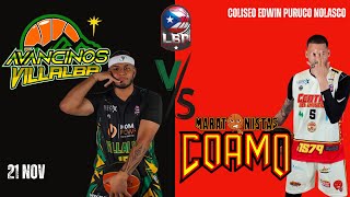 🎥 Villalba 🆚 Coamo  Liga de Baloncesto Puertorriqueña 2024 [upl. by Bell163]