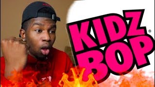 REACTING TO KIDZ BOP SONGS cringe [upl. by Groves]