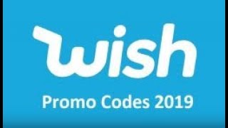 Wish promo codes 50 percent off MAY 14th 2019 [upl. by Torre]