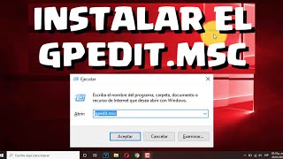 How to Enable gpeditmsc In Windows 10 Home edition [upl. by Sokul]