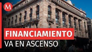 Así va la actividad financiera de febrero según Banxico [upl. by Aiuoqes]