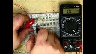 Measuring a series parallel circuit [upl. by Ynattir]