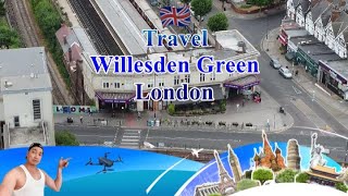 Willesden Green drone footage [upl. by Swetiana]