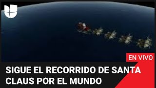 🎅 Sigue el recorrido de Santa Claus por el mundo [upl. by Lesh843]