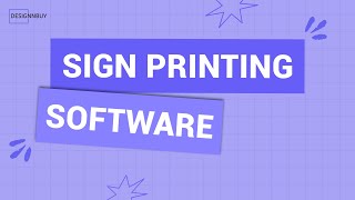 DesignNBuy Sign Printing Software For Your Sign Print Shop  Best Software for Signage Design [upl. by Harberd627]