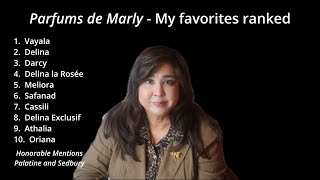 Parfums de Marly  My favorites ranked [upl. by Obediah145]