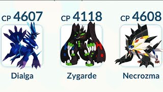 THE RAREST LEGENDARIES DIALGA ZYGARDE AND NECROZMA [upl. by Tiffi]