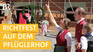 Richtfest feiern und Bilanz ziehen 15  Mega Baustelle Ein Bauernhof zieht um  Unser Land  BR [upl. by Ardnasirk]