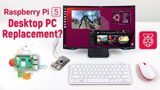 Can The New Raspberry Pi 5 Really Replace Your Desktop PC [upl. by Aloisius]