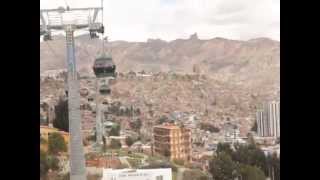 Recorrido Teleférico Linea Verde  La Paz Bolivia [upl. by Yesac921]