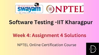 Software Testing Week 4 Assignment Answers Jan 2024 NPTEL [upl. by Anitrebla]