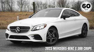 2023 MercedesBenz C 300 Coupe Review  A Flawless Design [upl. by Aidualk565]