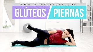 Rutina para trabajar glúteos y piernas  10 minutos GymVirtual [upl. by Artenek]