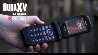 Kyocera DuraXV Extreme on Verizon  Intelligent Compact and Virtually Indestructible Flip Phone [upl. by Hosfmann]