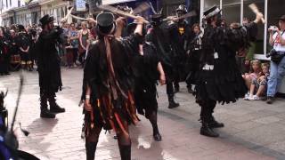 Beltane Border Morris dance Stone Circle at Bunkfest 2013 [upl. by Vetter]