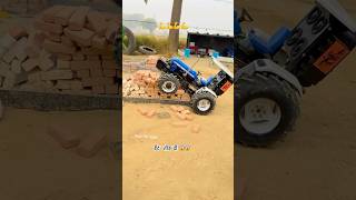 New Holland 4x4 vs Bricks 🔥💪💪😱 [upl. by Ailedroc]