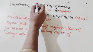 Chemical Properties of Alkenes Class 11 Chemistry Chapter 13 HydrocarbonsNCERT CBSE [upl. by Laius]