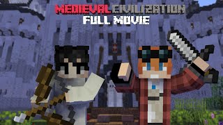 Minecraft Medieval Civilization FULL MOVIE [upl. by Noxaj]