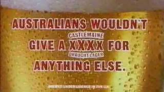 1990s Advert Castlemaine XXXX [upl. by Helve]