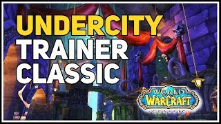 Undercity Enchanting Trainer WoW Classic [upl. by O'Doneven]