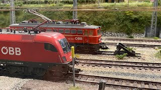 Modelleisenbahn H0  Besuch beim ESV Knittelfeld August 2021 [upl. by Lundgren329]