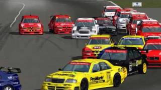 rfactor DTM 1994 tribute mod [upl. by Orsola]