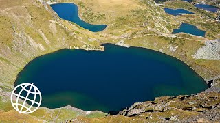 7 Rila Lakes amp Rila Monastery Bulgaria Amazing Places 4K [upl. by Ynnelg]