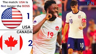 CANADA WIN  USA Vs Canada 12 Extended Highlight and goals 2024 HD  Friendly Game [upl. by Janyte]