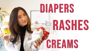 Everything You Need to Know About DIAPERS Skincare Rashes Creams  Pediatrician Explains [upl. by Nojed]