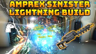 Lets Play Warframe  Sinister Lightning Amprex Build 7 Formas [upl. by Brina]