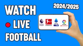 How To Watch Live Football On Smart Tv For Free  Android Tv Te Kivabe Live Khela Dekhbo 2024 [upl. by Akirdna443]