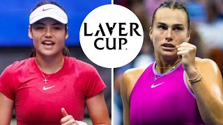 Raducanu and Sabalenka vs Gauff and Pegula  What a female Laver Cup would look like  Tennis News [upl. by Ardnauq]