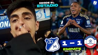 💙🔥Millonarios vs Alianza fc 11 DESDE LA TRIBUNA Reacción Goles Y Resumen Liga betplay 2024 hoy [upl. by Ahrens]