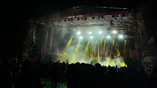 InFlames  Only For The Weak Live BangaloreOpenAir 2024 India [upl. by Nimref]